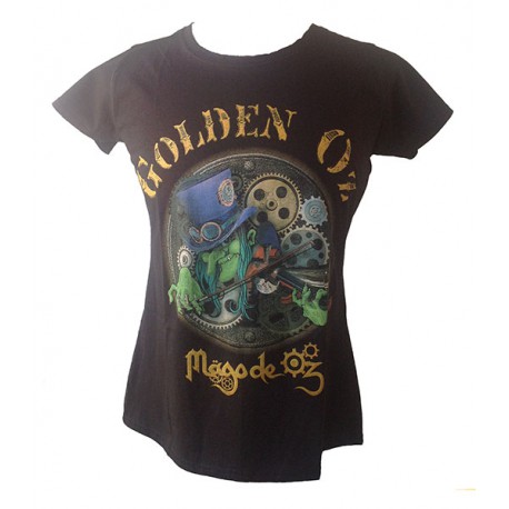 Camiseta-GoldenOz-Mago-Mujer