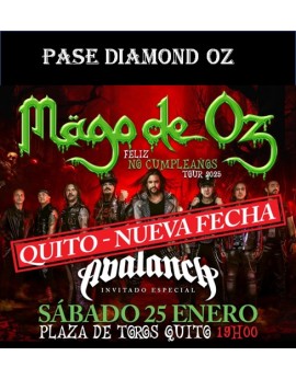PASE DIAMOND OZ QUITO-ECUADOR 25-ENE-2025