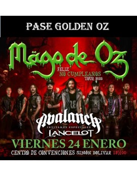 PASE GOLDEN OZ GUAYAQUIL-ECUADOR 24-ENE-2025